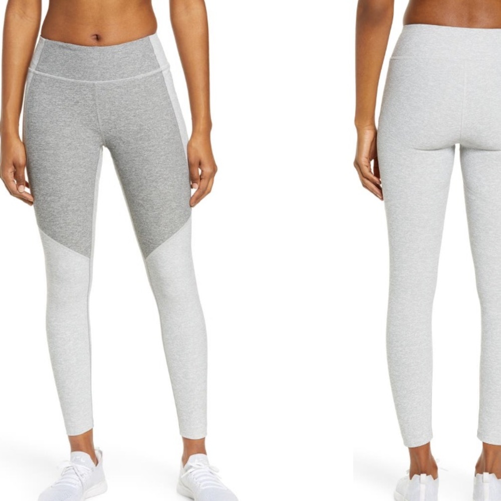Outdoor Voices Two Tone Crop Leggings